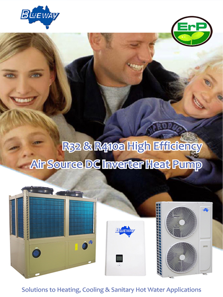 Máy bơm nhiệt biến tần DC R32 & R410a