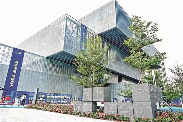 Dự án bể bơi trung tâm văn hóa và thể thao Blueway: Khu liên hợp thể thao Jianshang, quận Long Hoa Thâm Quyến